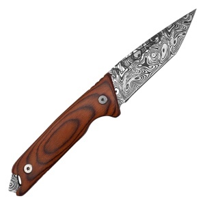 Takumitak Bloodstrike Fixed Blade Knife - Damascus [Wood] - Img 2