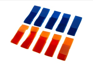 Team Patch Set Blue / Orange - ARMBAND - 5+5buc [Banderole]