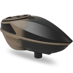 Virtue Spire V Paintball Hopper Loader (Desert Black Fade) - Img 2