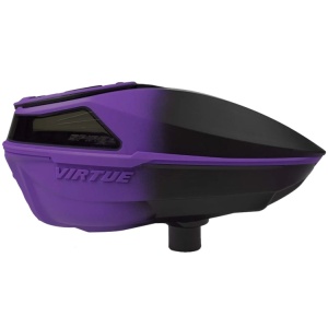 Virtue Spire V Paintball Hopper / Loader (Purple Black Fade)