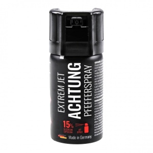 Achtung eXtrem Jet 15% OC pepper spray 40ml stream - Img 1