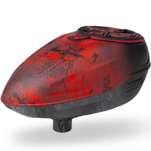 Bunkerkings CTRL2 Paintball Hopper (Fire Black Highlander) - Img 4