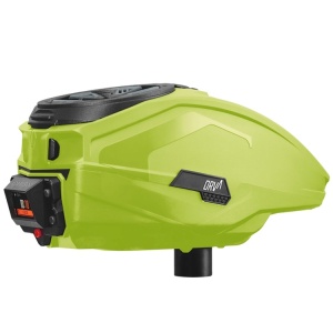 Carbon DRV Paintball Hopper Loader (Lime) - Img 2