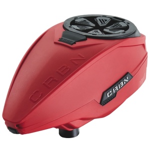 Carbon DRV Paintball Hopper / Loader (Red)