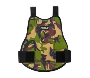 Chest Protector Reversible Black/Woodland Camo [Field] - Img 5