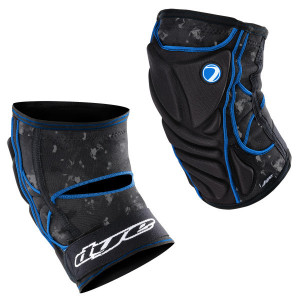 Dye PERFORMANCE KNEE PAD - BLACK/CYAN - Img 4