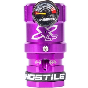 HK Army Hostile XLP Airsoft Regulator - Side Port Quick-Disconnect (purple)