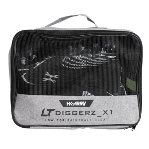 HK Army LT Diggerz X1 Low Top Paintball Shoes (Black/White) - Img 5