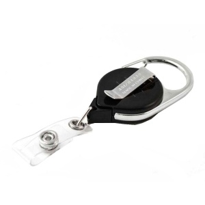 KEY-BAK - Retract-A-Badge ID with Carabiner [0200-731[