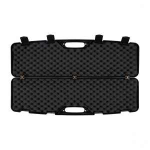 Megaline gun trunk black 97x25x10 cm buckles - Img 3