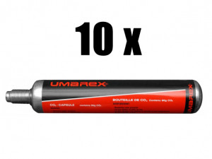 Pachet 10x Butelii/Capsule Co2 88gr - 3.2oz [Umarex] - Img 1