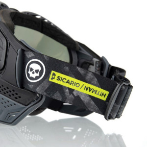 PUSH UNITE PAINTBALL GOGGLE INFAMOUS (DARK SKULL LTD., BLACK) - Img 2