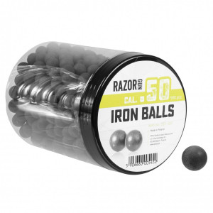 RazorGun Rubberballs With Iron Fillings .50 - 500buc [~2.6g]