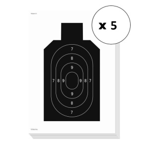 SHOOTING TARGET SHIELD NO. 3 - 700X500MM (5buc)