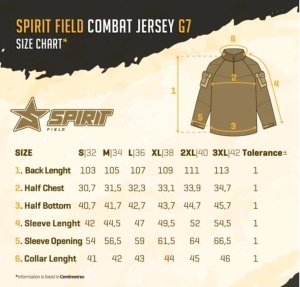 Spirit Field Combat Jersey G7 - Black - Img 8