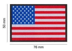 Steag: USA Flag Patch - Img 3