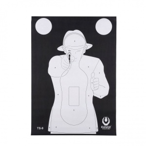 Tinta Hartie / Paper Target "TS-9 Frenchman" - 695x495mm - Img 1