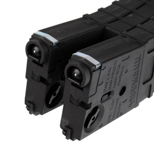 Tippman TMC Cal.50 Magazines with Coupler (2 Pack) - All Black - Img 5
