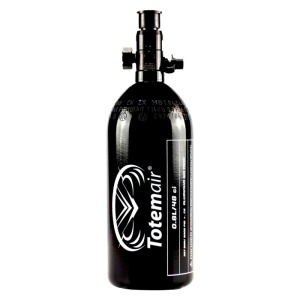 Totem Air System 0.8L - 48ci 3000psi Aluminum Tank & Preset BLACK