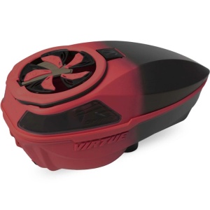 Virtue Spire V Paintball Hopper Loader (Red Black Fade) - Img 2