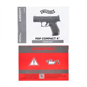 Walther PDP Compact 4" 6mm BB airsoft pistol [GreenGas - GBB] - Img 12