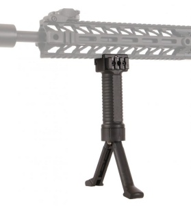 ASG Black Retractable Bi-Foot Vertical Handle - Img 4