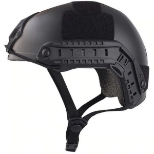 DELTA SIX FAST Tactical helmet for paintball / airsoft (black) - Img 3