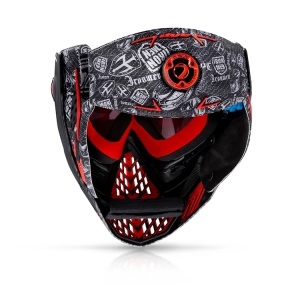 DYE i5 Goggle - IM Shields (Black/Red) - Img 2
