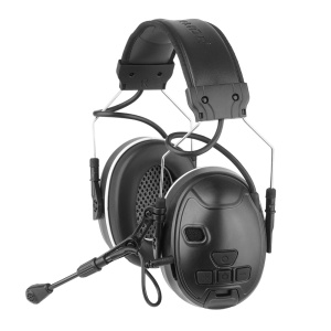 Earmor C51 - Active Hearing Protectors - NRR 24 dB - Bluetooth 5.3 - Black [C51-BK]