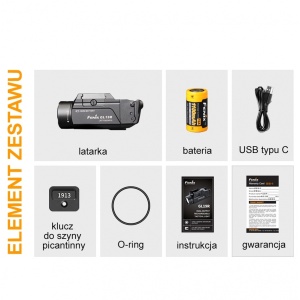 Fenix GL19R LED (Lanterna pentru pistoale) - Img 7