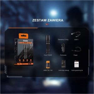 Fenix TK05R LED tactical flashlight - Img 9