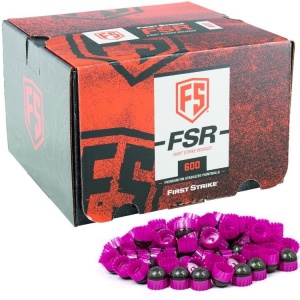 First Strike Paintballs 600 Rounds Box - Grey / Pink