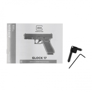 GLOCK 17 GEN.5 MOS -2J- 6mm BB AIRSOFT Pistol - BLACK [Co2 - GBB] - Img 9