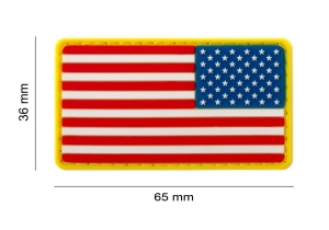 JTG US Flag Rubber Patch Reversed - Img 4