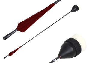 LD LARP Flat-Head arrow - black shaft 76 cm [Set of 32] - Img 8