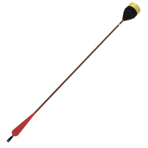 LD LARP Flat-Head arrow - brown shaft 76 cm [Set of 32] - Img 9