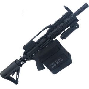 MCS 150 rounds box drive magazine (RAP4 468 Helix / DMag)