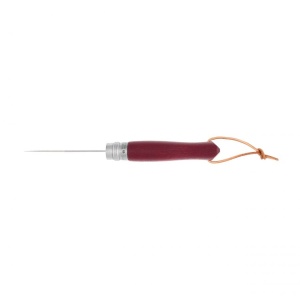 Opinel Colorama 08 inox grab maroon knife with thong - Img 3