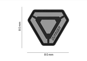Outrider Logo Patch Black - Img 5