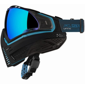 PUSH UNITE PAINTBALL GOGGLE (BLACK / BLUE)