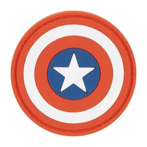 PVC Velcro Patch: Captain America