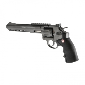 Ruger Superhawk 8in Airsoft Revolver - Black [6mm] - Img 7
