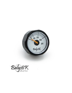 Balystik 300 PSI micro gauge for HPA regulator