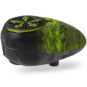 Bunkerkings CTRL2 Paintball Hopper (Acid Black Highlander) - Img 4