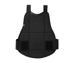 Chest Protector Reversible Black/Woodland Camo [Field] - Img 7
