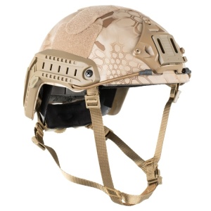 DELTA SIX Tactical MH Pro FAST Helmet for Paintball / Airsoft (Desert Kryptec) - Img 1