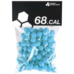 DSG Rubberballs cal .68 (100 pieces) [3.6g] - BLUE