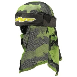 Dye Head Wrap - Bomber (grey / lime)