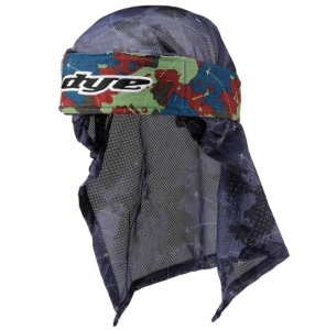 Dye Head Wrap - Global Camo (blue / red / green)