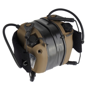 Earmor M31 PLUS - Active Ear Protectors - NNR 22 dB - Coyote [M31-CB+] - Img 6